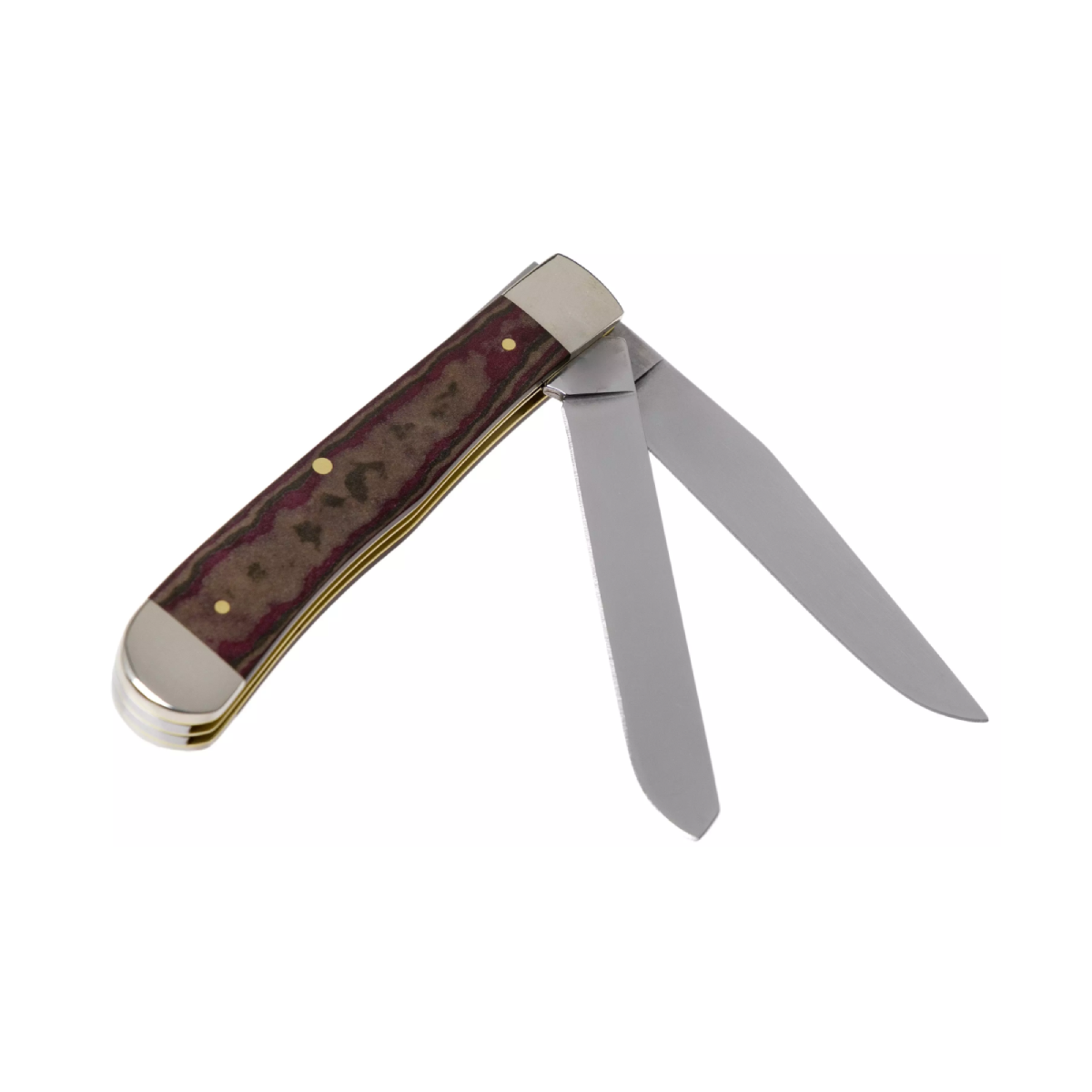 CASE KNIVES RUSTIC RED RICHLITE SMOOTH TRAPPER