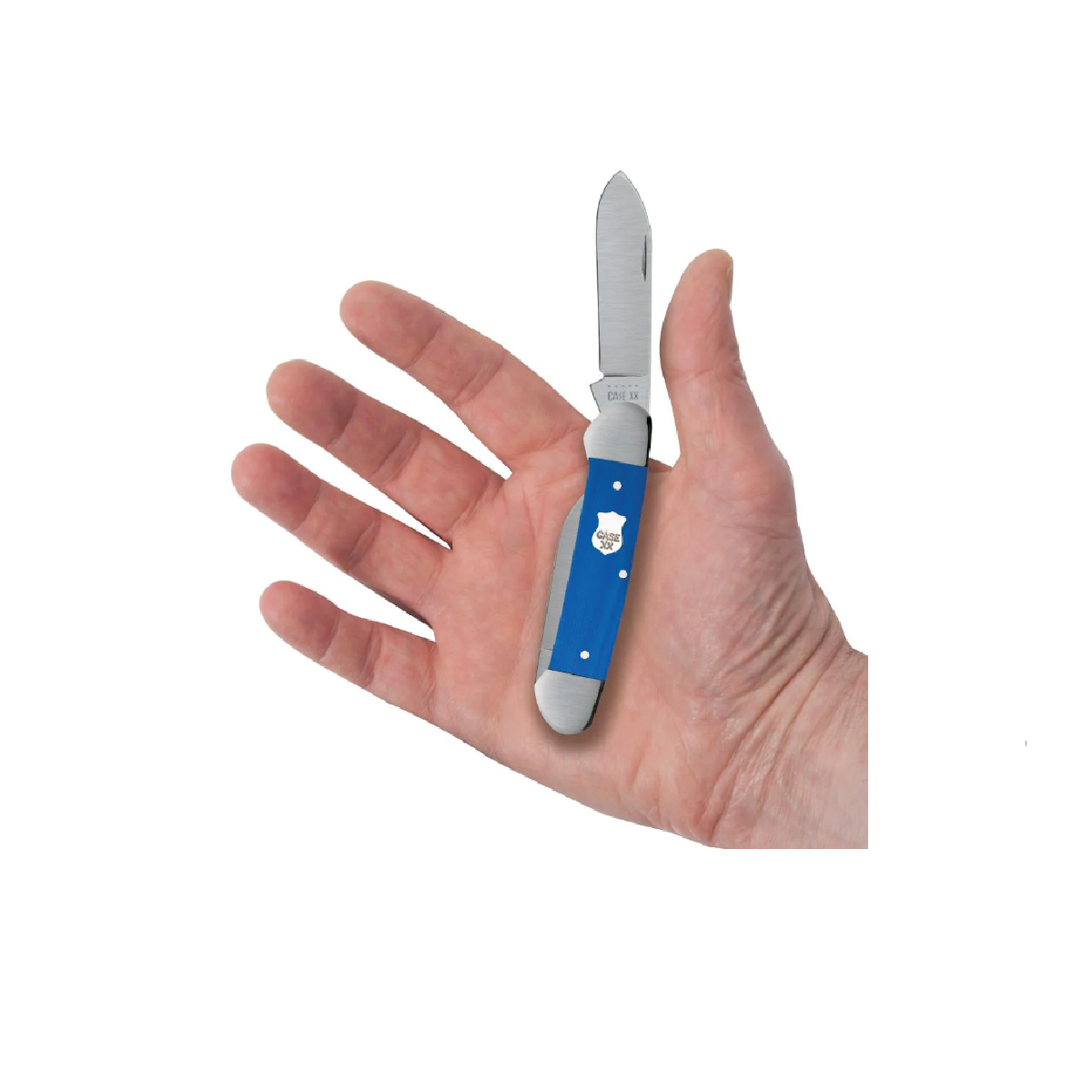 CASE KNIVES BLUE G-10 CANOE