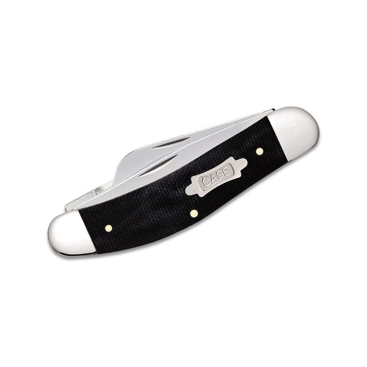 CASE KNIVES SOWBELLY BLACK CANVAS LAMINATE