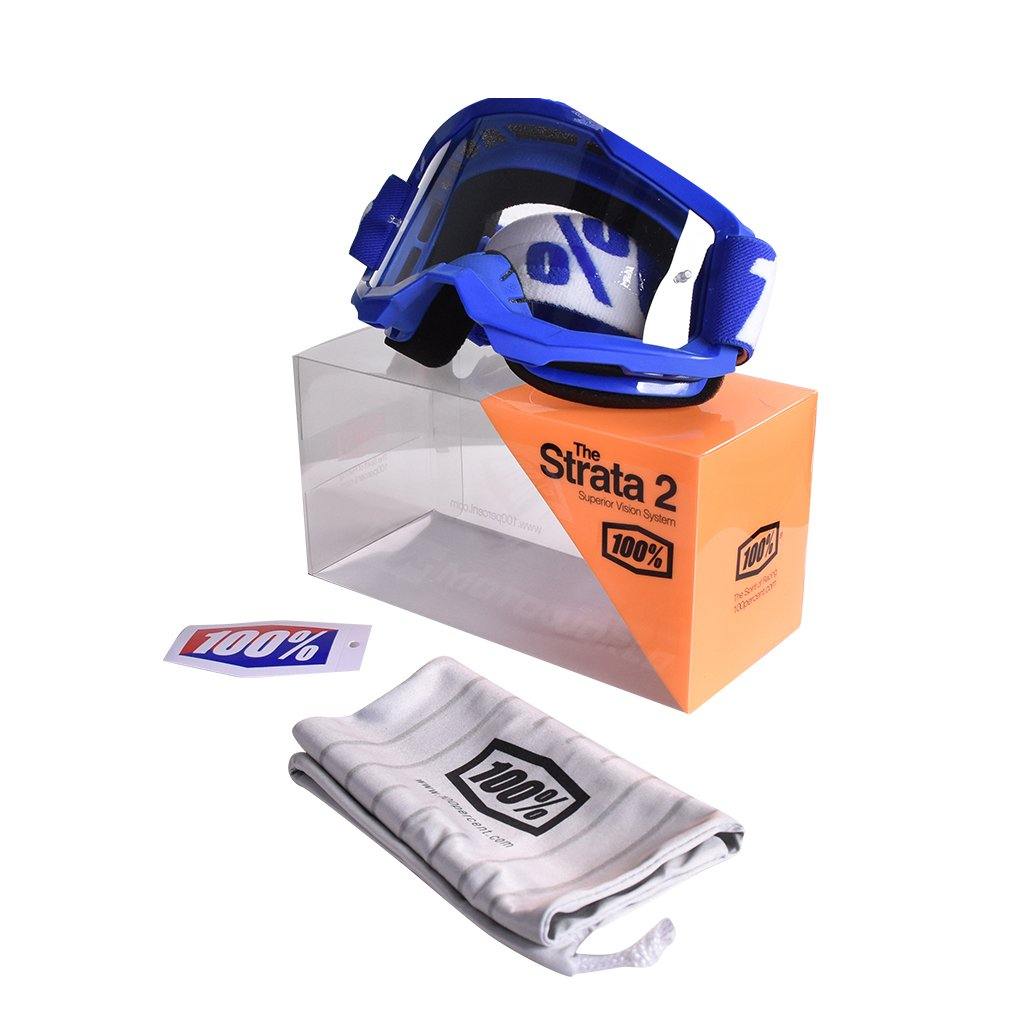 100% STRATA 2 MX/MTB GOOGLES