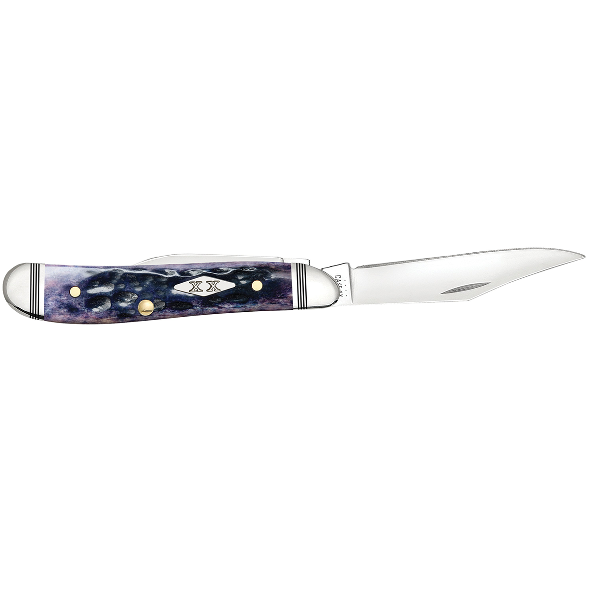 CASE KNIVES PURPLE BONE STANDARD JIG PEANUT