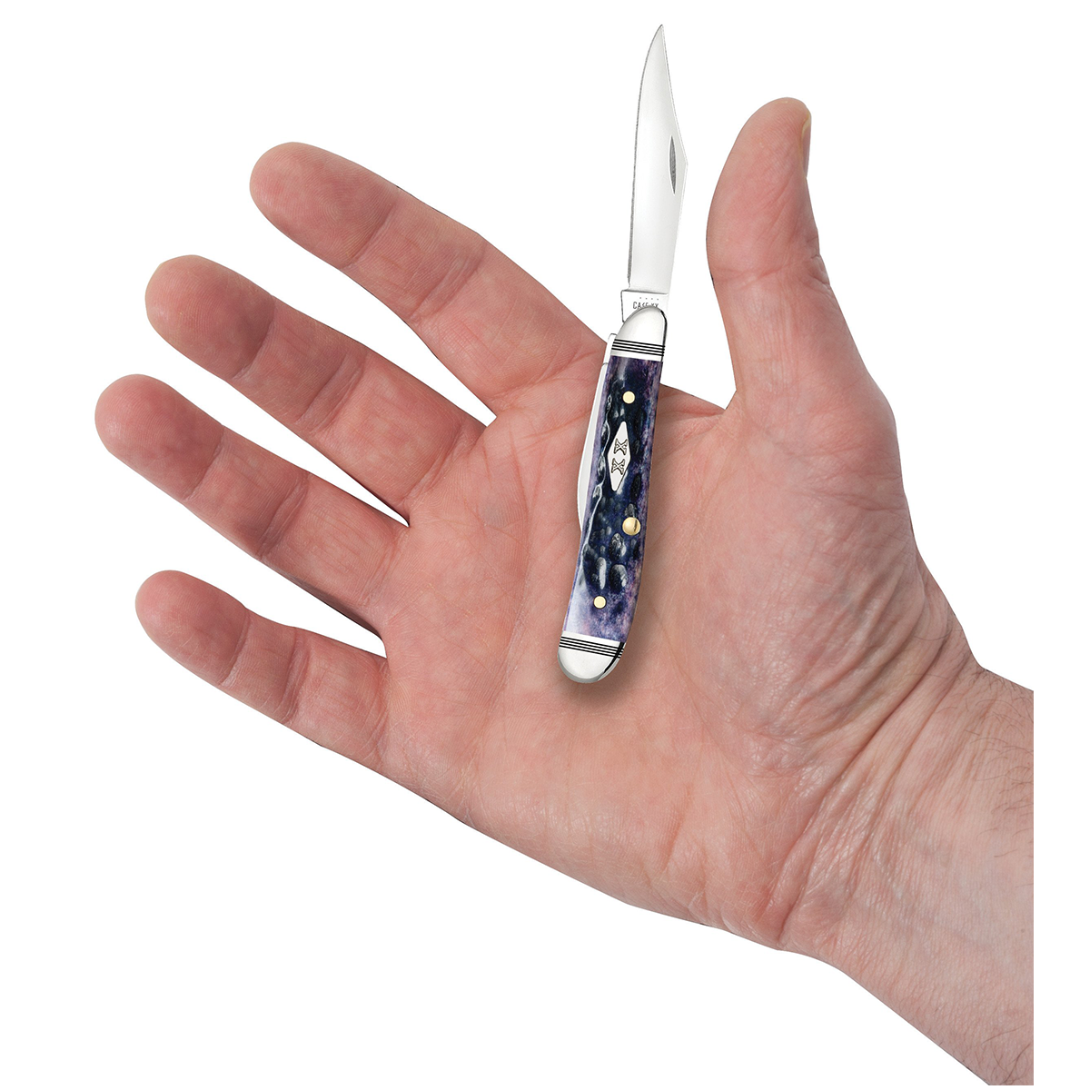 CASE KNIVES PURPLE BONE STANDARD JIG PEANUT