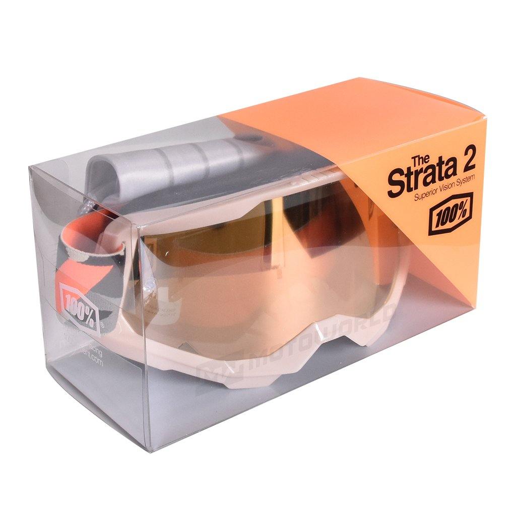 100% STRATA 2 MX/MTB GOOGLES