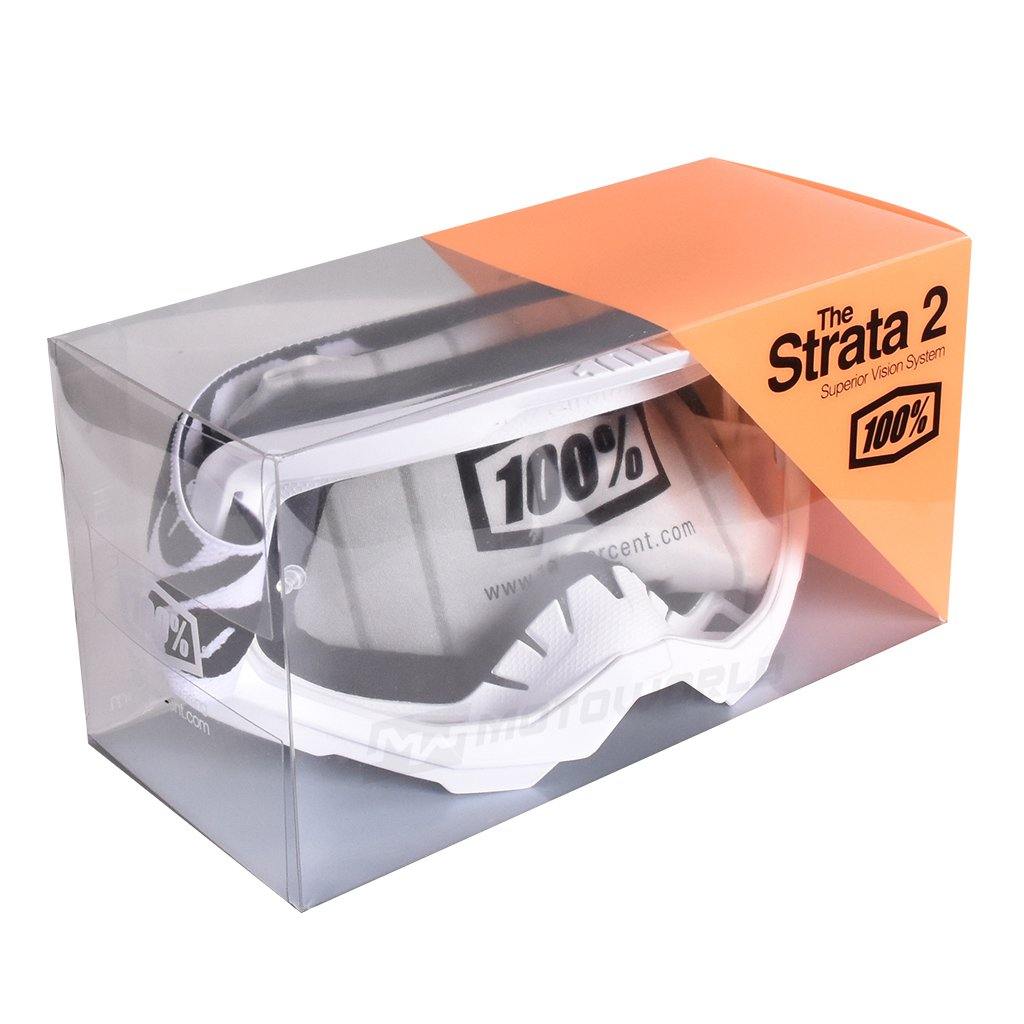 100% STRATA 2 MX/MTB GOOGLES