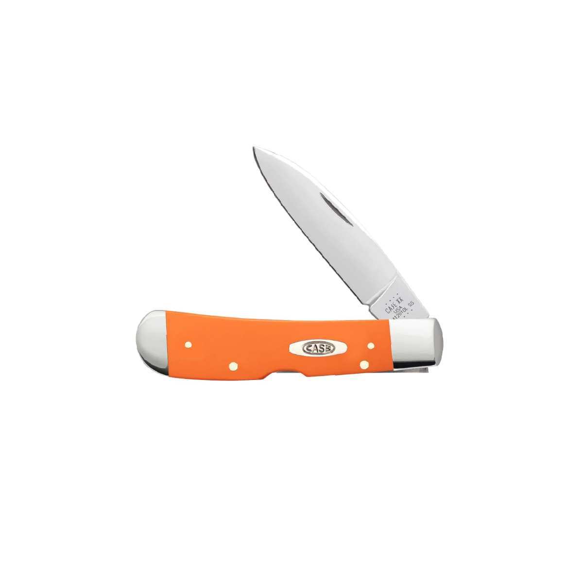 CASE KNIVES ORANGE SYNTHETIC TRIBAL LOCK