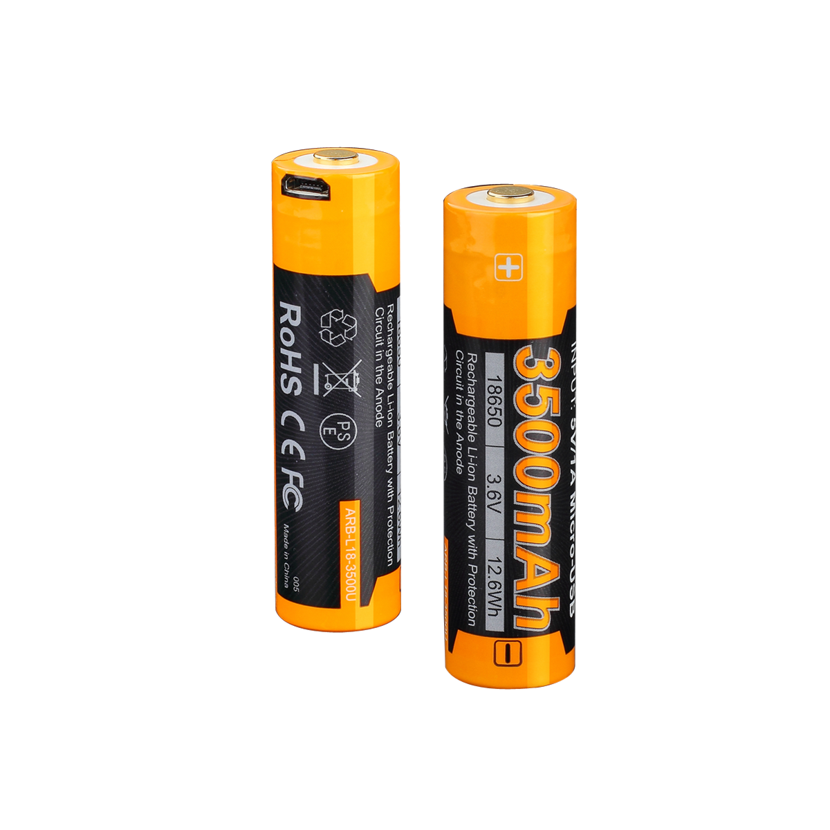 FENIX ARB-L18-3500U 18650 BUILT-IN USB RECHARGEABLE BATTERY