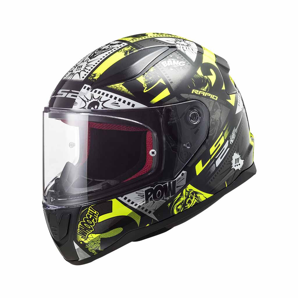 LS2 FF353J RAPID MOTORCYCLE FULL FACE JUNIOR HELMET