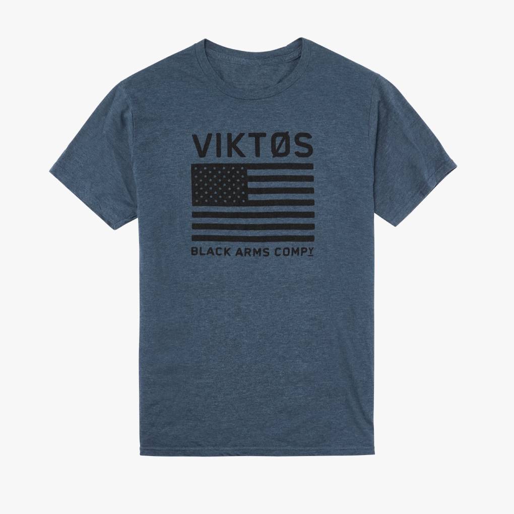 VIKTOS BLOCK TEE BLACK