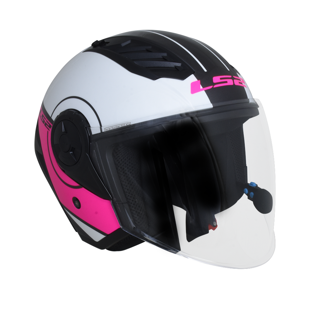 LS2 OF616 AIRFLOW II OPEN FACE HELMET w/ BLUETOOTH AIRIDE