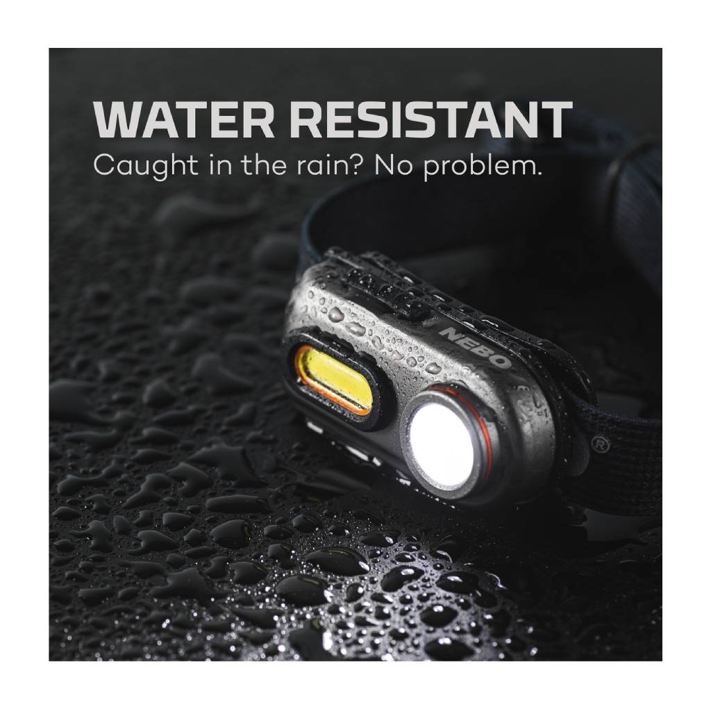 NEBO EINSTEIN 400 LUMEN RECHARGEABLE HEADLAMP