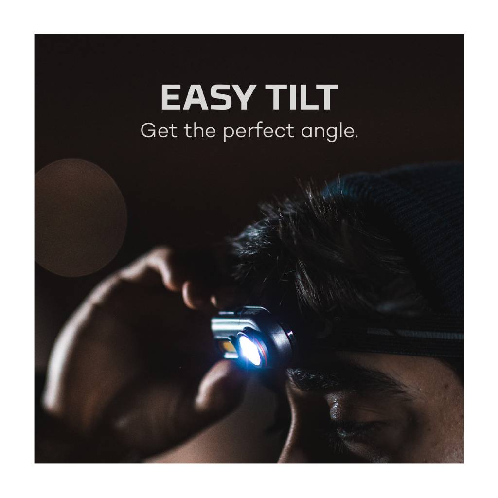 NEBO EINSTEIN 400 LUMEN RECHARGEABLE HEADLAMP