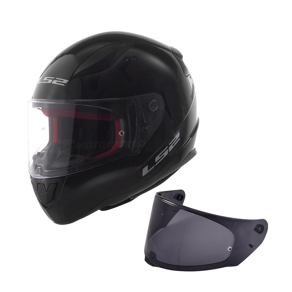 LS2 FF353XV RAPID MOTORCYCLE FULL FACE HELMET W/ FREE VISOR