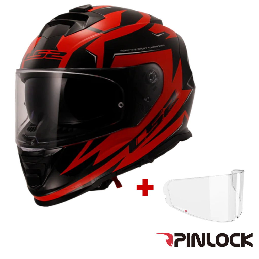 LS2 FF800 STORM II MOTORCYCLE FULL FACE HELMET w/ PINLOCK