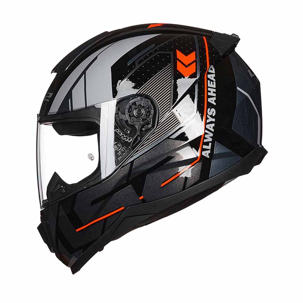 LS2 FF802 FLASH MOTORCYCLE FULL FACE HELMET w/ FREE VISOR