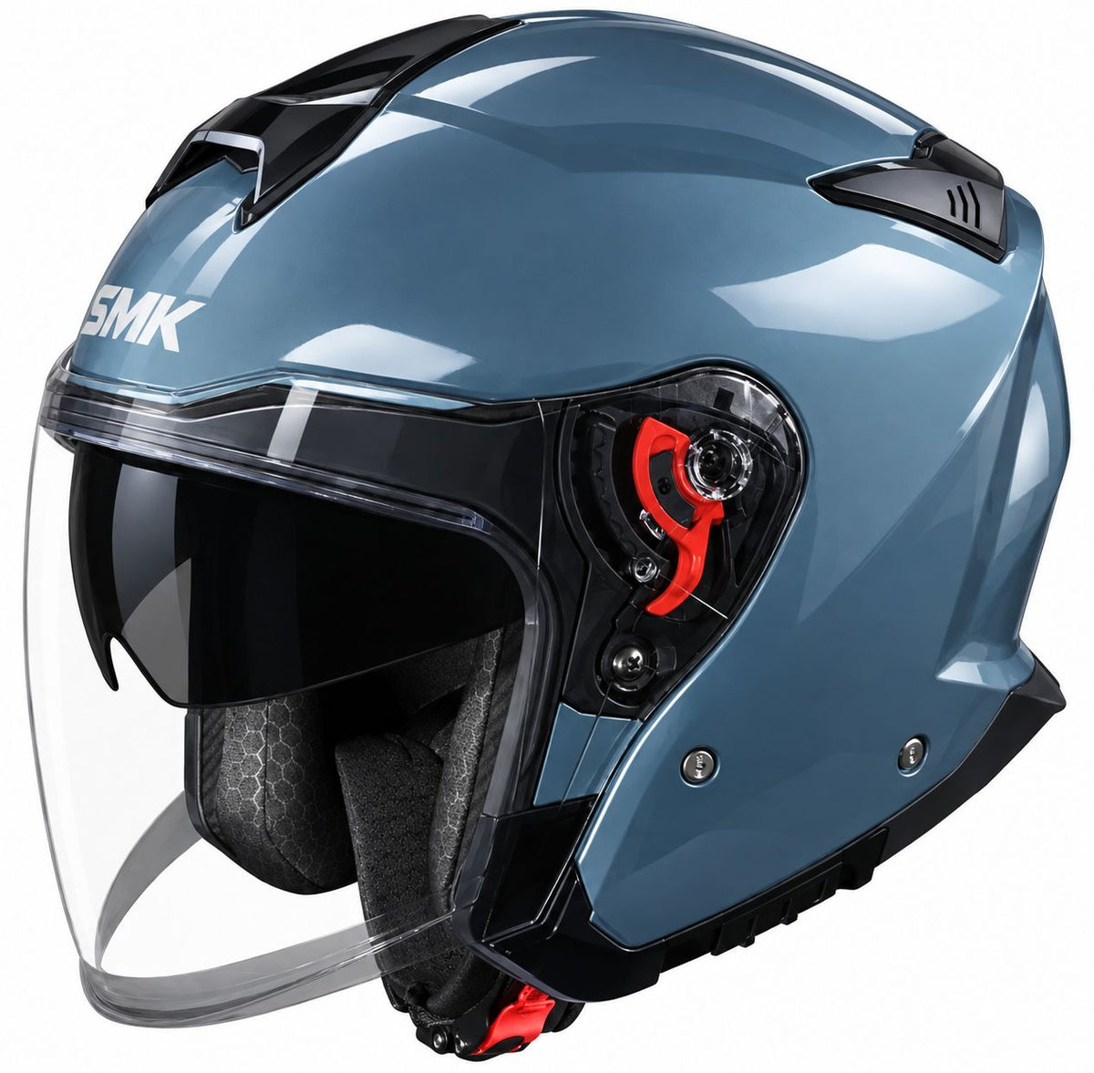SMK GTJ-S01 MOTORCYCLE OPEN FACE HELMET