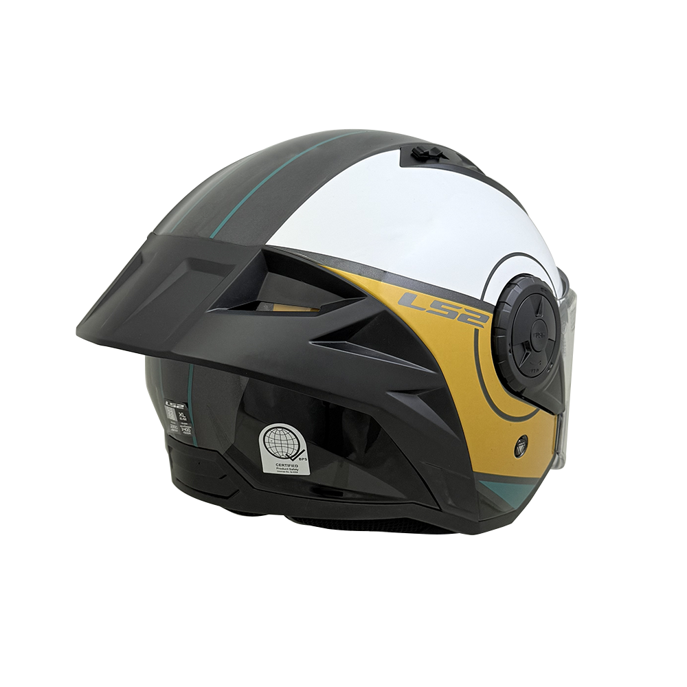 LS2 OF616 AIRFLOW II OPEN FACE HELMET w/ BLUETOOTH AIRIDE