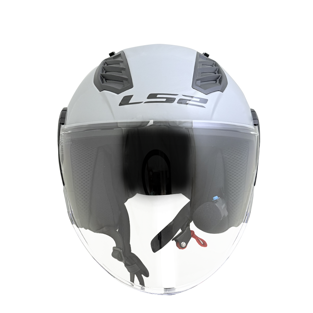 LS2 OF616 AIRFLOW II OPEN FACE HELMET w/ BLUETOOTH AIRIDE