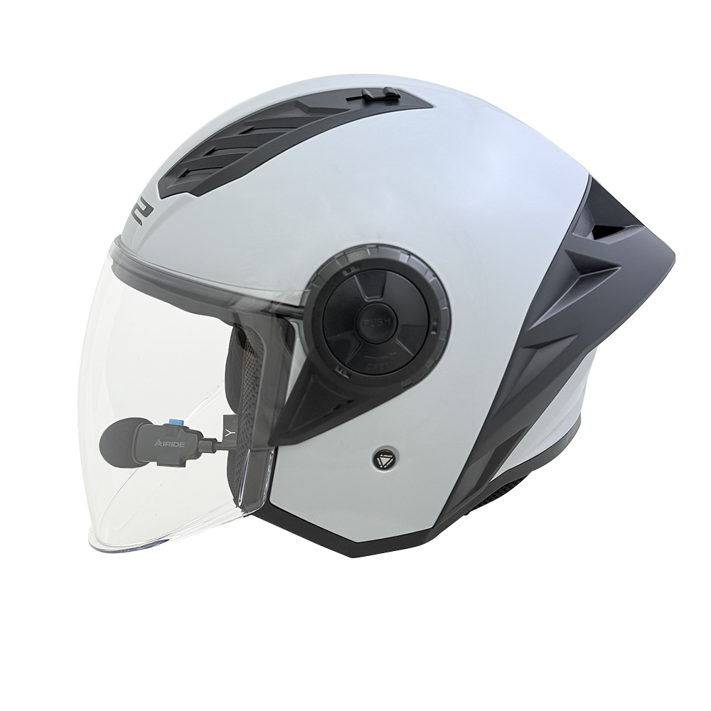 LS2 OF616 AIRFLOW II OPEN FACE HELMET w/ BLUETOOTH AIRIDE