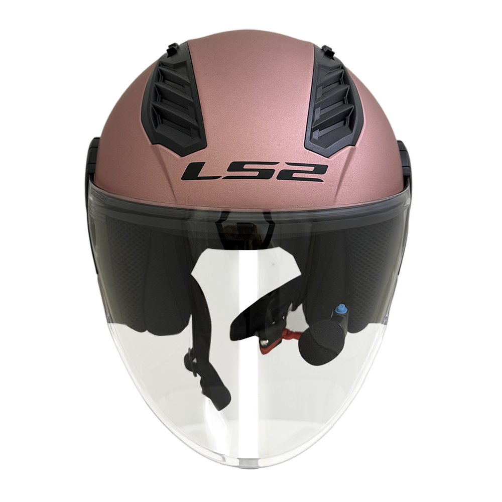 LS2 OF616 AIRFLOW II OPEN FACE HELMET w/ BLUETOOTH AIRIDE