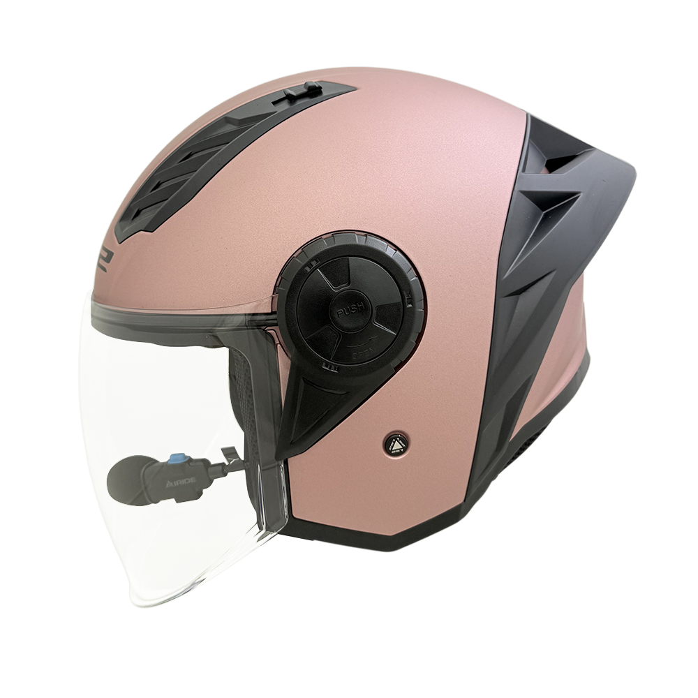 LS2 OF616 AIRFLOW II OPEN FACE HELMET w/ BLUETOOTH AIRIDE