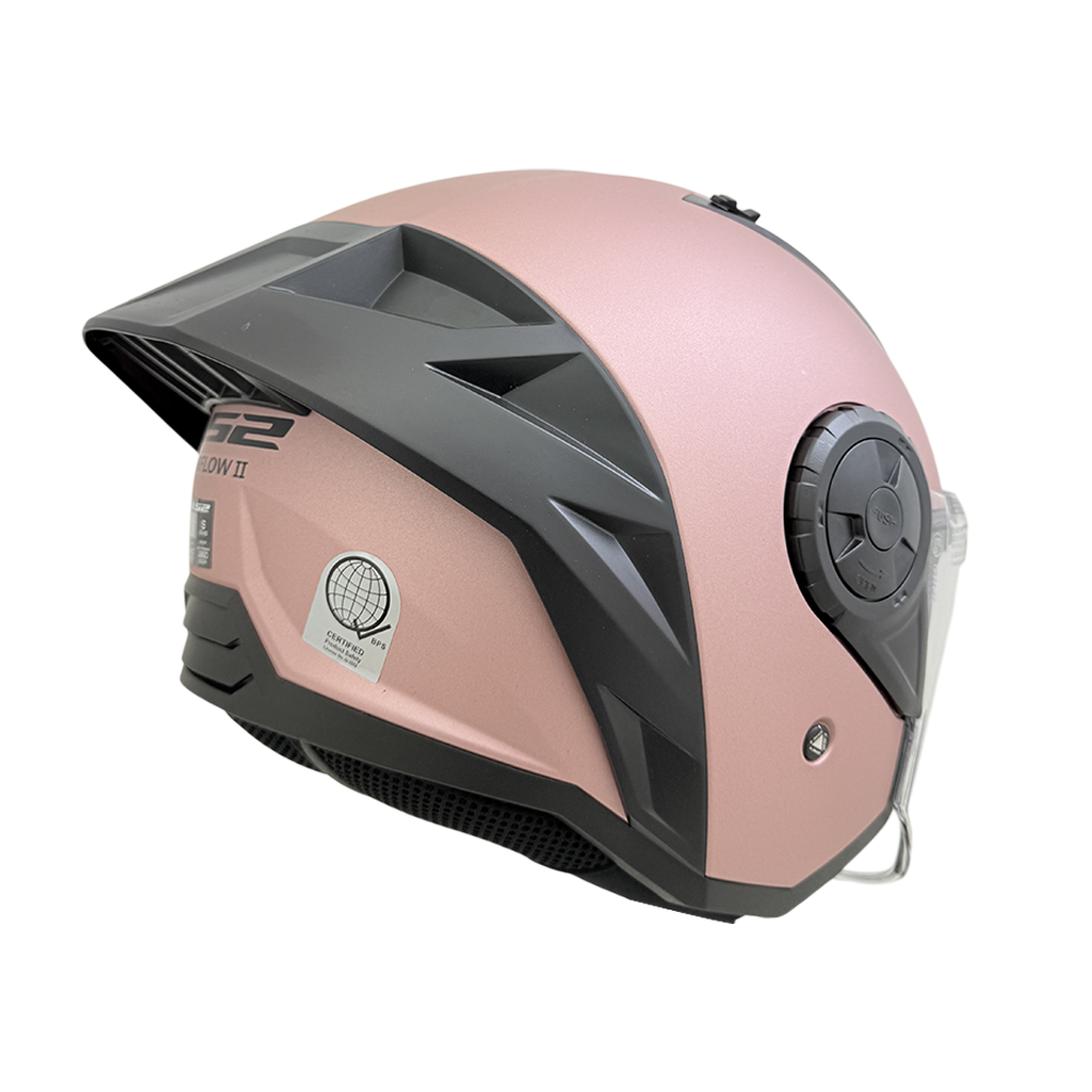 LS2 OF616 AIRFLOW II OPEN FACE HELMET w/ BLUETOOTH AIRIDE