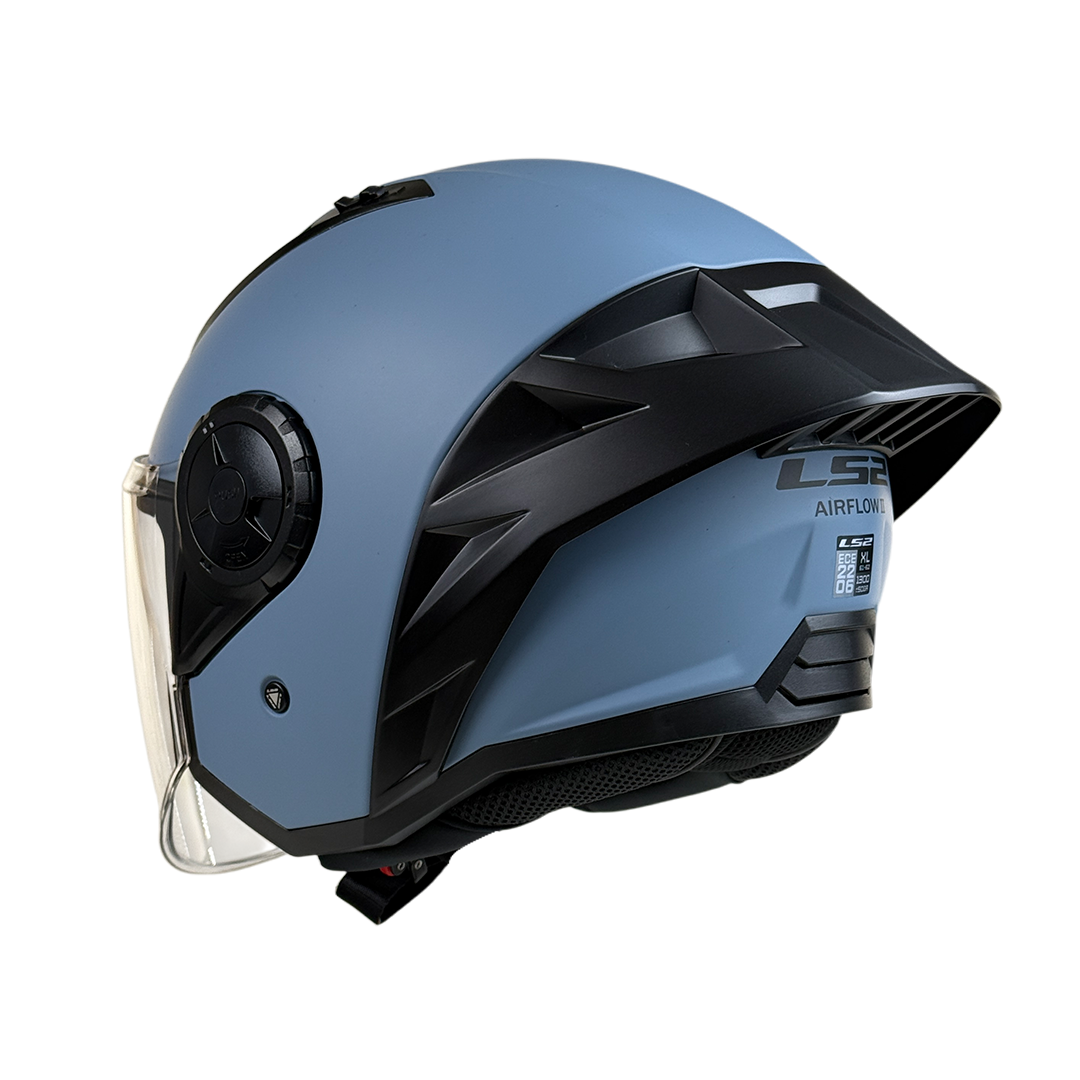 LS2 OF616SP AIRFLOW II SPORT MOTORCYCLE OPEN FACE HELMET