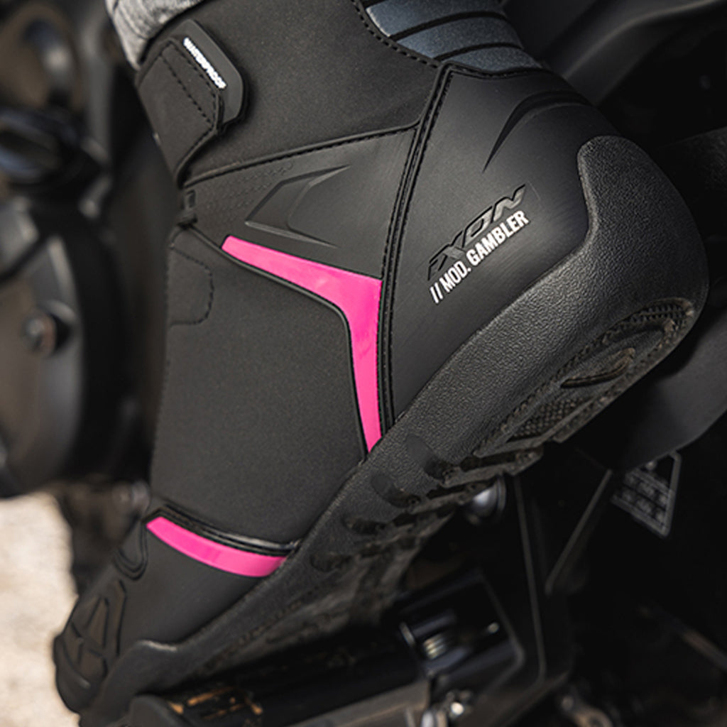 IXON GAMBLER WATERPROOF LADY MOTORCYCLE URBAN SHOES