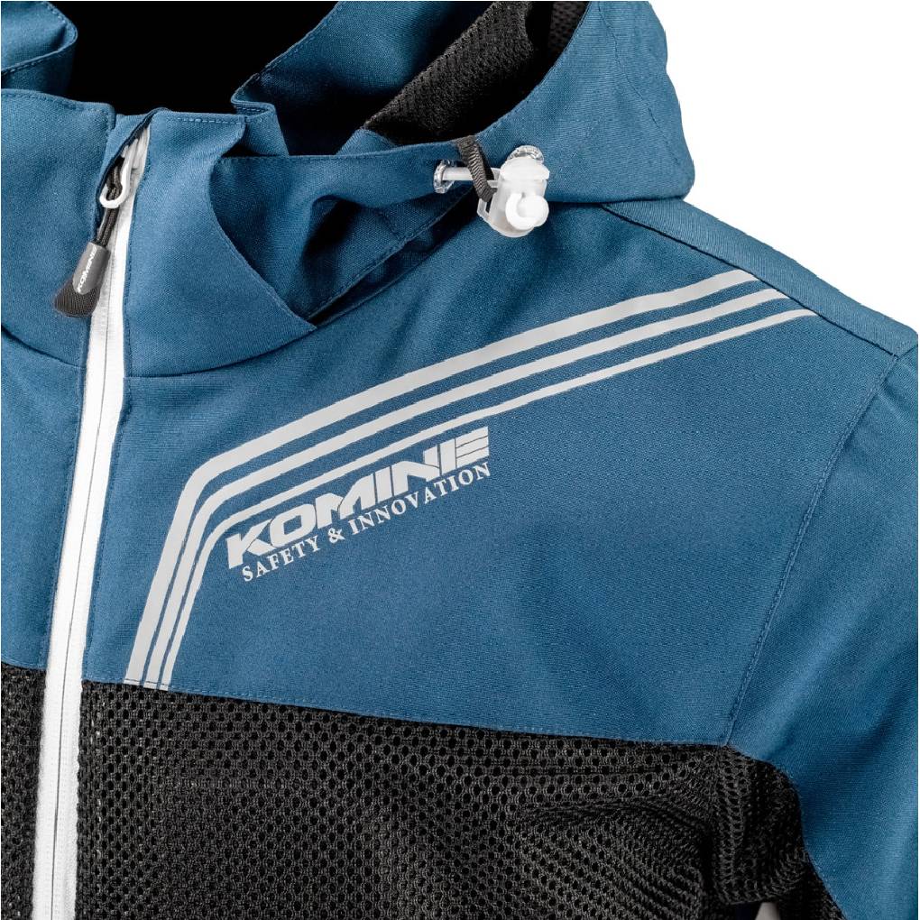 KOMINE JK-179 ENIGMA LIGHT HALF MESH PARKA JACKET
