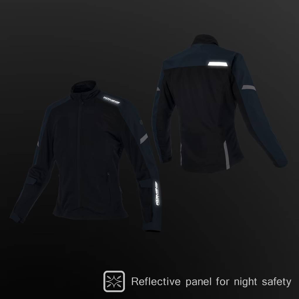 KOMINE JK-187 ENIGMA G2 HALF MESH MOTORCYCLE JACKET