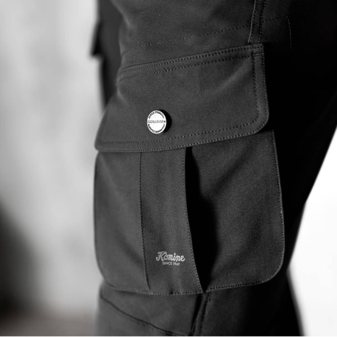 KOMINE PK-762 ENIGMA G2 CUSHION CARGO MOTORCYCLE PANTS