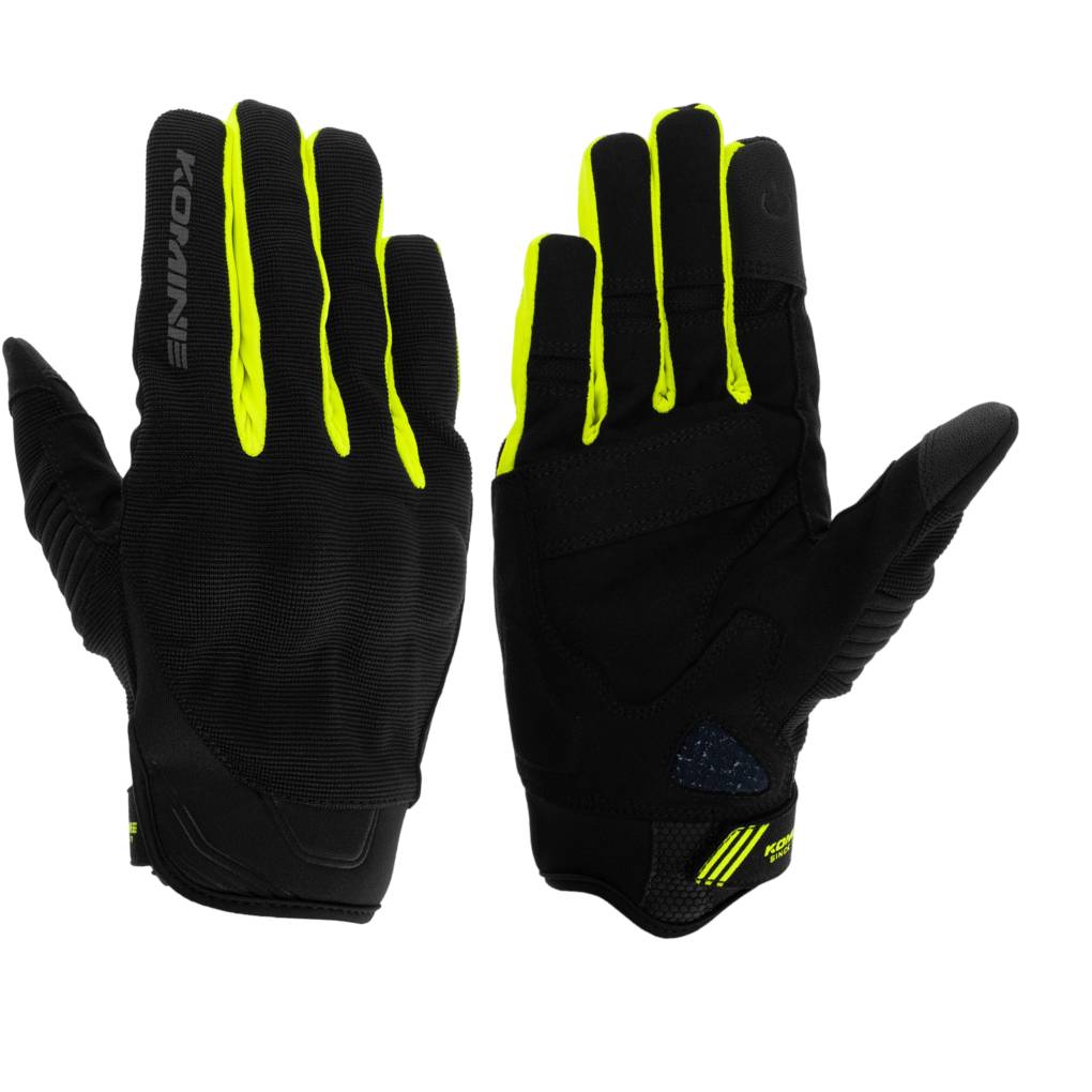 KOMINE GK-1833 PROTECT MOTORCYCLE MESH GLOVES BRAVE