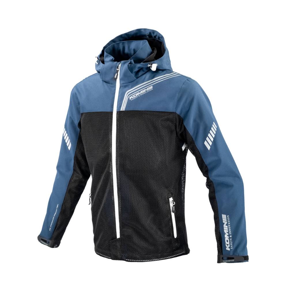 KOMINE JK-179 ENIGMA LIGHT HALF MESH PARKA JACKET