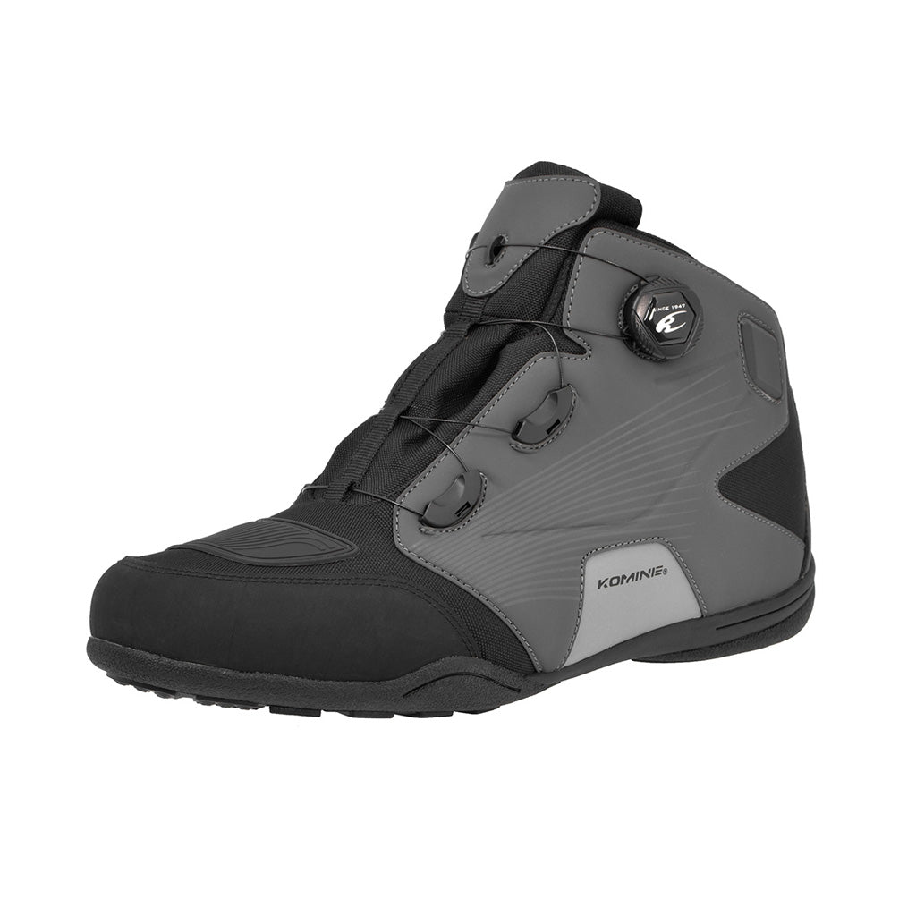 KOMINE BK-096 DIAL FIT WATERPROOF MOTORCYCLE RIDING SHOES
