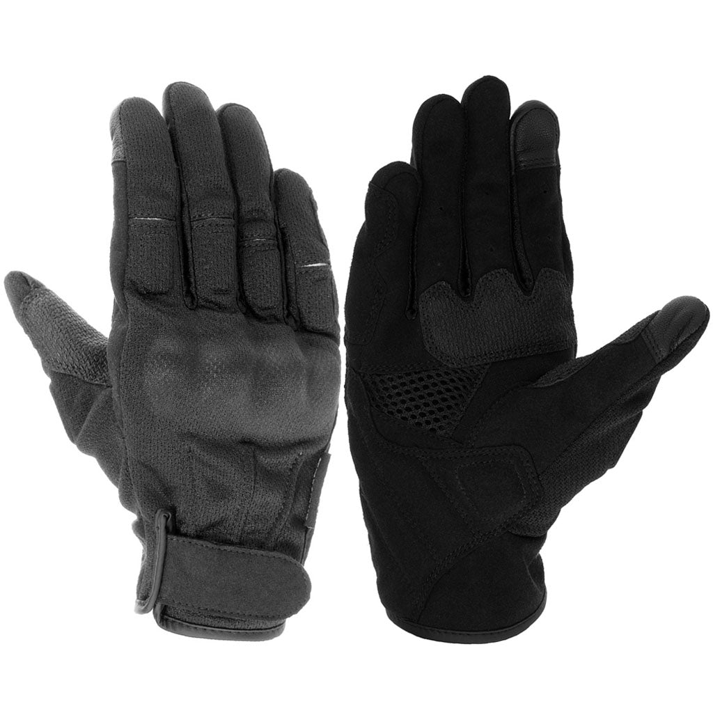 KOMINE GK-2493 PROTECT VINTAGE MOTORCYCLE MESH GLOVES