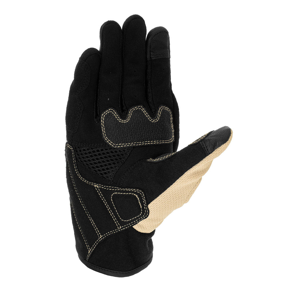 KOMINE GK-2493 PROTECT VINTAGE MOTORCYCLE MESH GLOVES