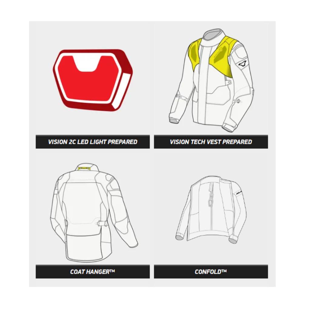 MACNA TRAVELAIR MOTORCYCLE JACKET for WOMEN