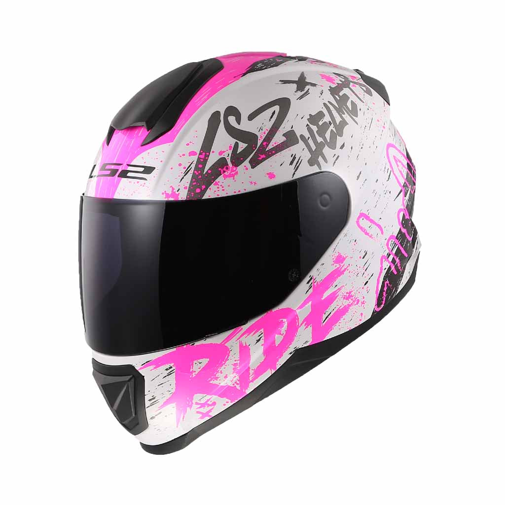 LS2 FF802 FLASH MOTORCYCLE FULL FACE HELMET w/ FREE VISOR