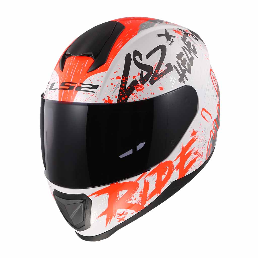 LS2 FF802 FLASH MOTORCYCLE FULL FACE HELMET w/ FREE VISOR