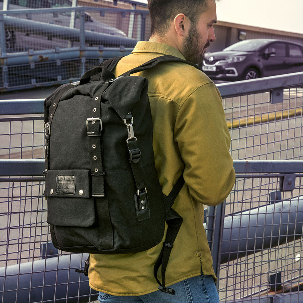OXFORD OL570 HERITAGE BACKPACK BLACK (30L)