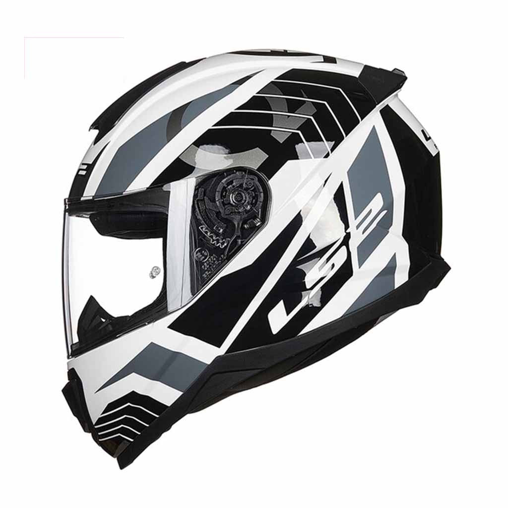 LS2 FF802 FLASH MOTORCYCLE FULL FACE HELMET w/ FREE VISOR