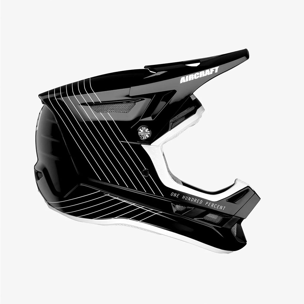 100% AIRCRAFT COMPOSITE FULL FACE MTB HELMET