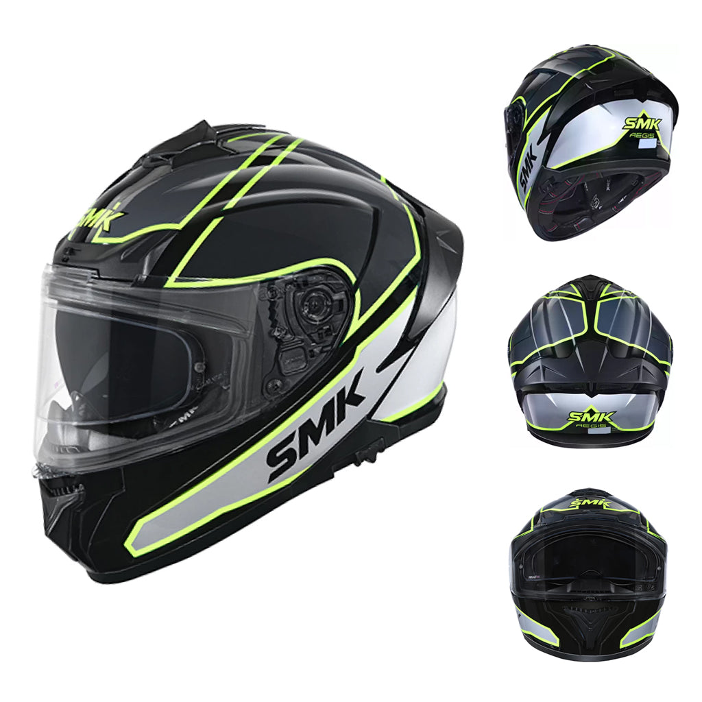 SMK TYPHOON MOTORCYCLE FULL FACE HELMET