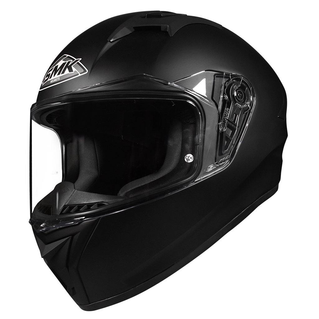 SMK STELLAR SPORT MONO FULL FACE HELMET w/ FREE SPOILER & VISOR