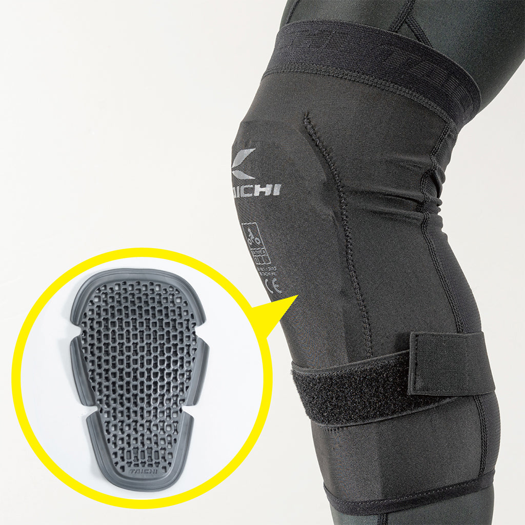 RSTAICHI TRV087 STEALTH MOTORCYCLE KNEE GUARD