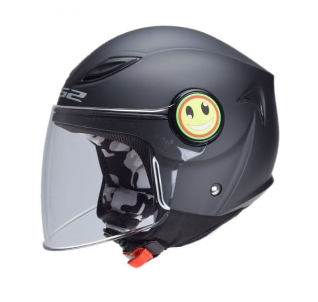 LS2 OF602 BOB FUNNY MOTORCYCLE OPEN FACE JUNIOR HELMET