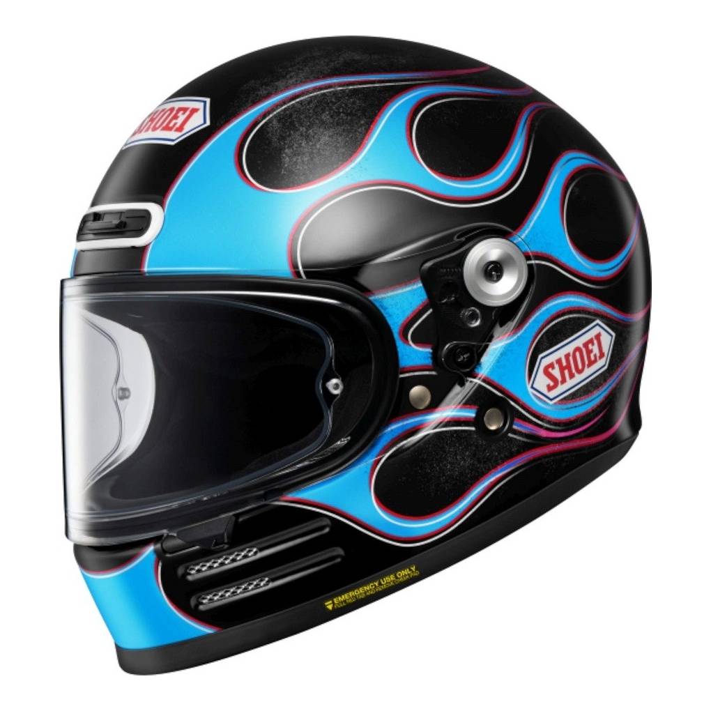 SHOEI GLAMSTER MOTORCYCLE FULL FACE HELMET
