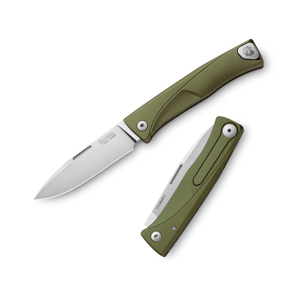 LIONSTEEL FOLDING KNIFE THRILL ALUMINUM