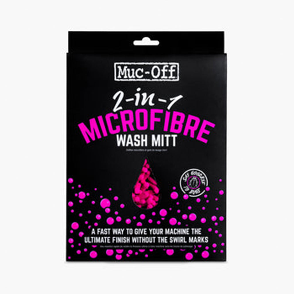 MUC-OFF MOTO/BIKE 2 IN 1 MICROFIBRE WASH MITT