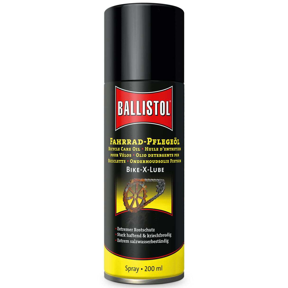 BALLISTOL BIKE X-LUBE RUST PROTECTANT SPRAY (200ML)