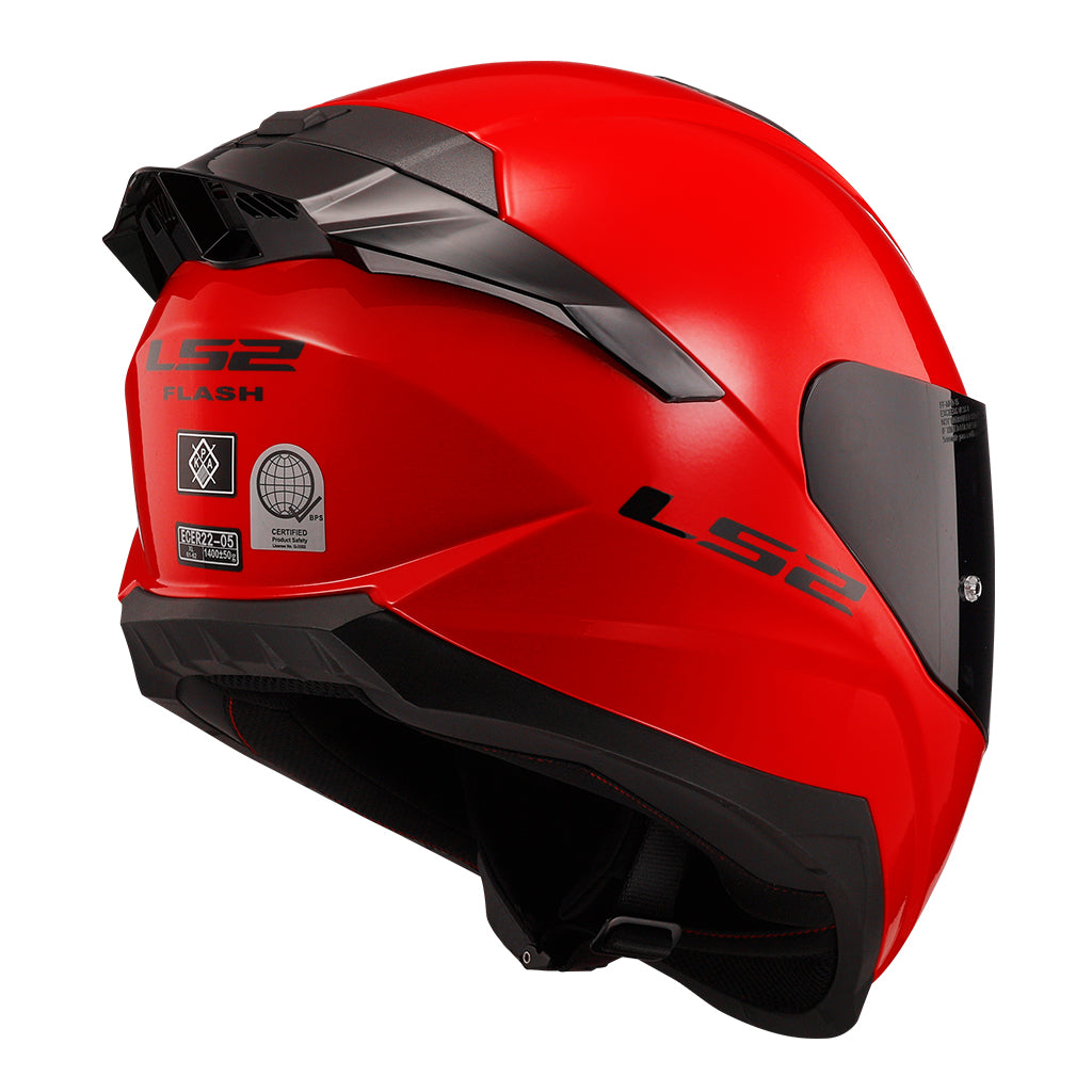 LS2 FF802 FLASH MOTORCYCLE FULL FACE HELMET w/ FREE VISOR